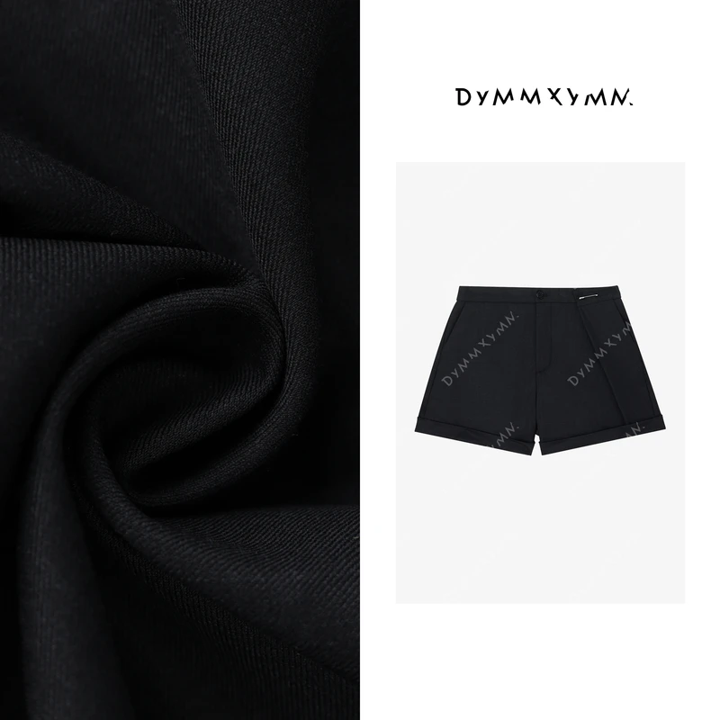 【DYMMXYMM】-设计师气质时尚小众高级感针饰短裤-W6058