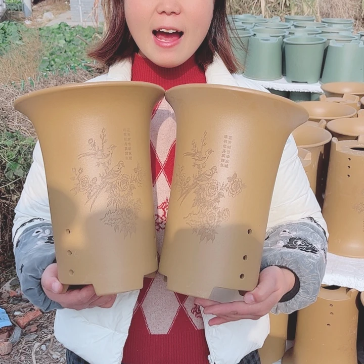 宜兴紫砂精品花盆