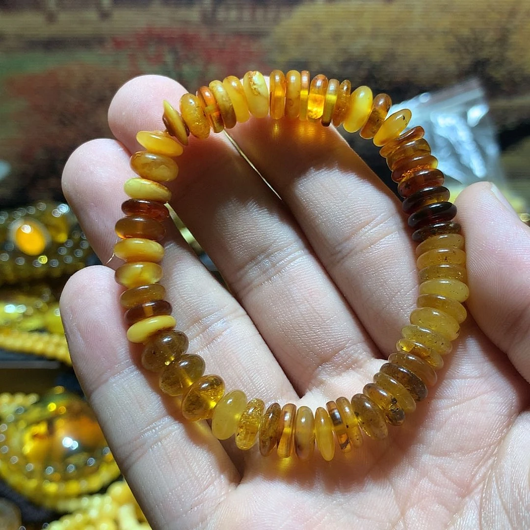 琥珀未镶嵌珠宝奇石