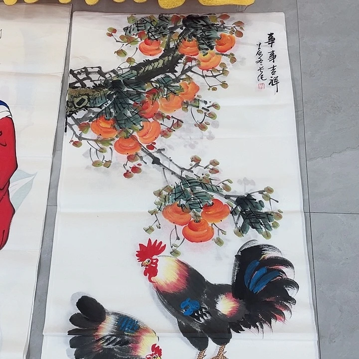 国画在这种装修正在做