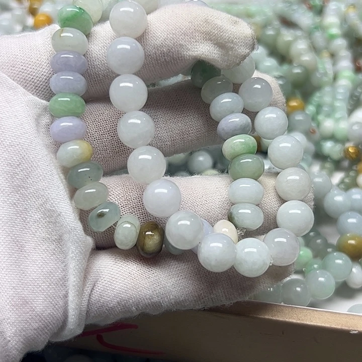 北***馨翡翠未镶嵌颈饰天然翡翠026