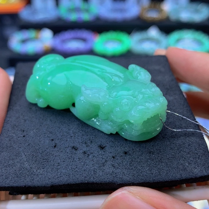 未镶嵌手链翡翠翡翠