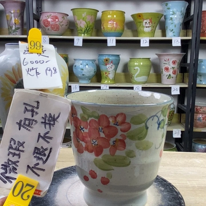 1tc景德镇陶瓷花盆