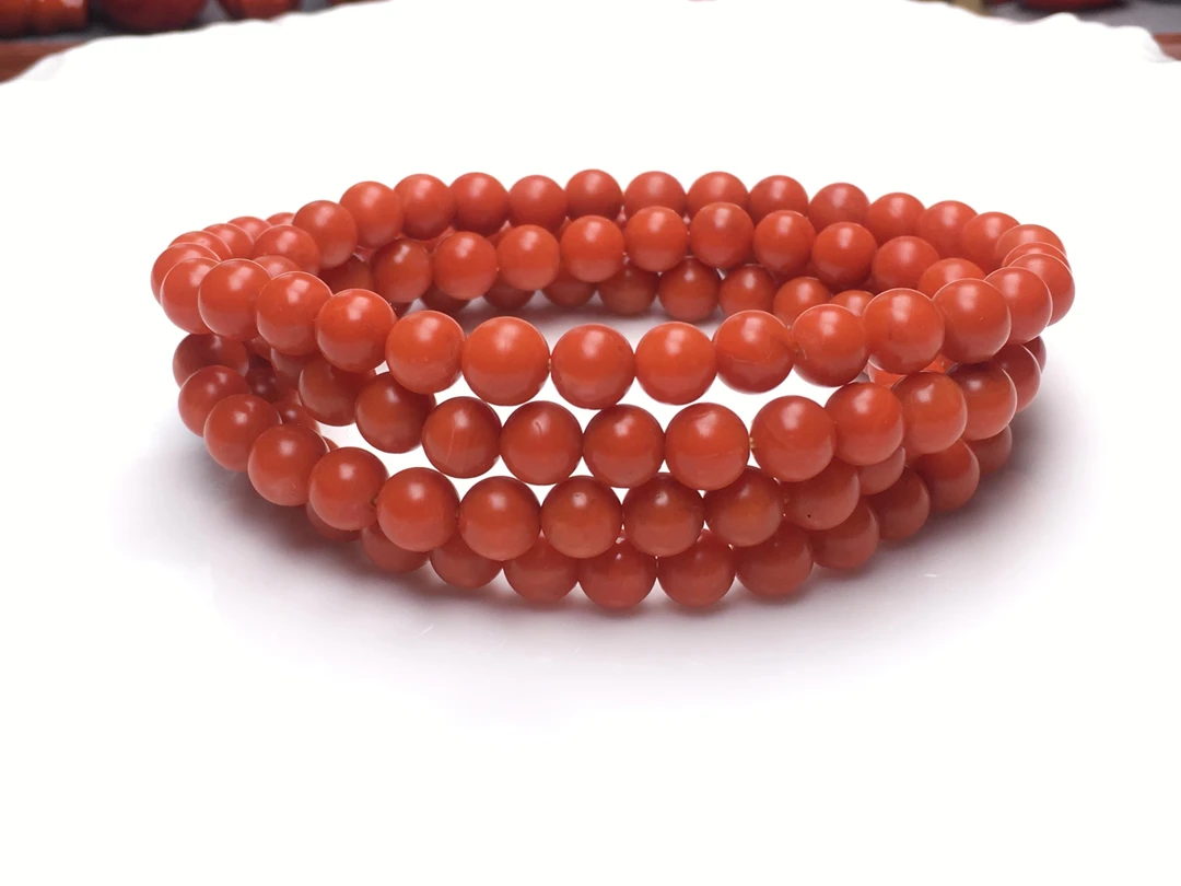 高品保山南红卡6多圈 啊东寨料 满色满肉