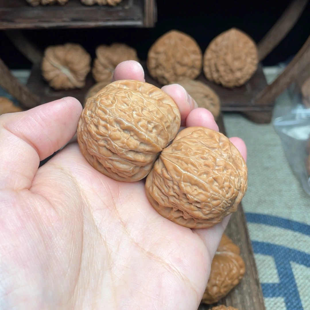 文玩核桃把件小****c39铁锤