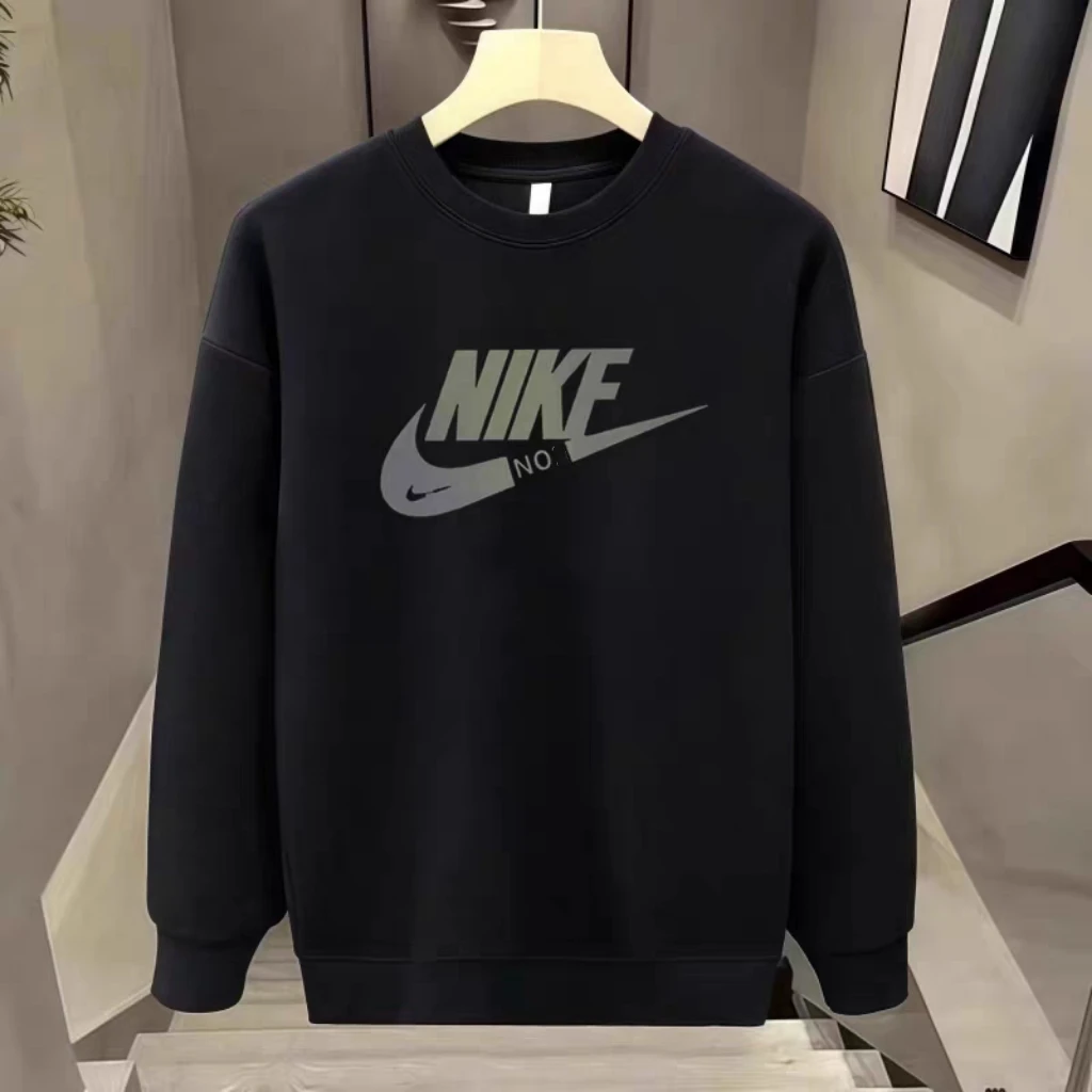 一折专区丨奥莱正品丨2025秋冬纯棉加绒卫衣情侣纯棉长袖套头衫