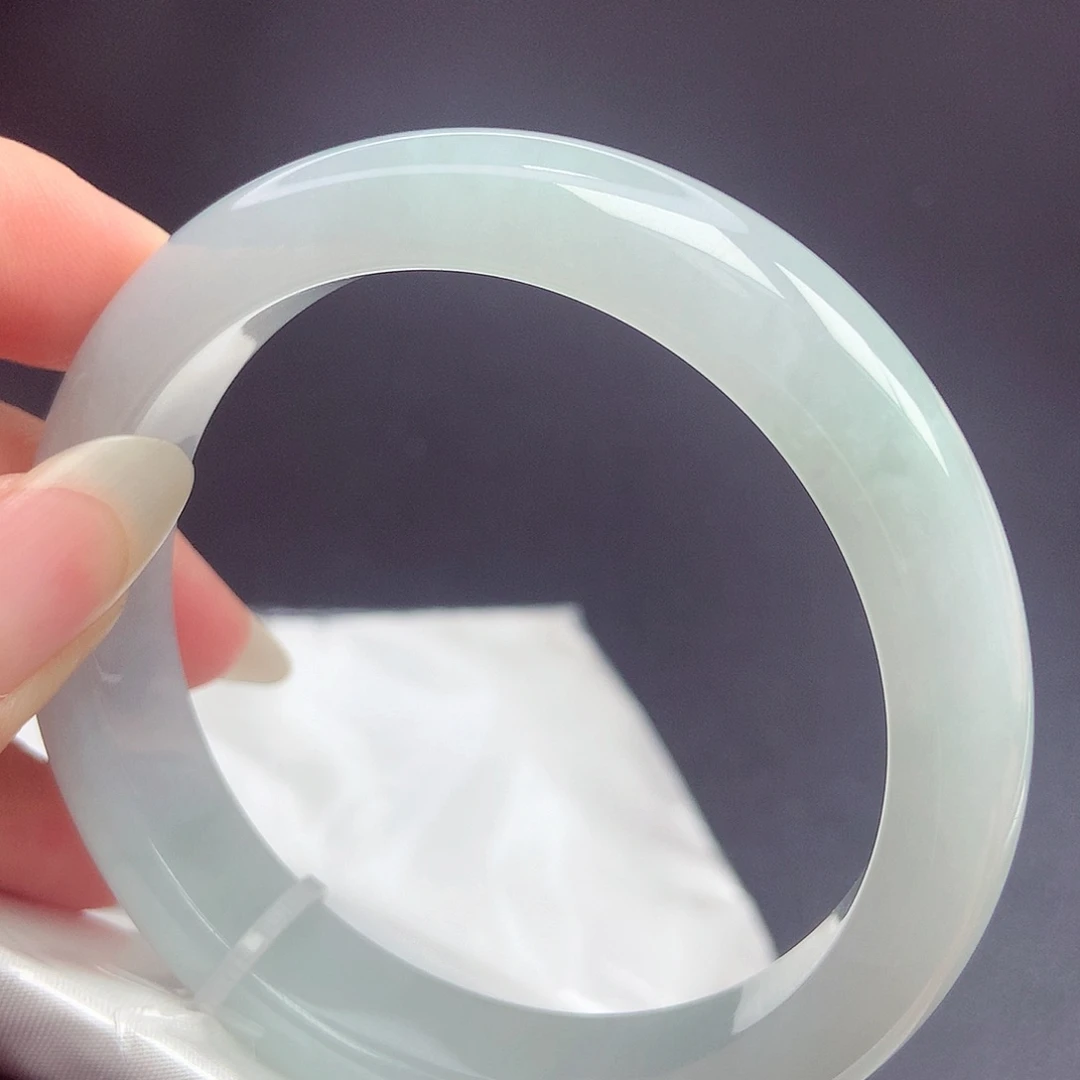 翡翠未镶嵌手镯57.8圈口