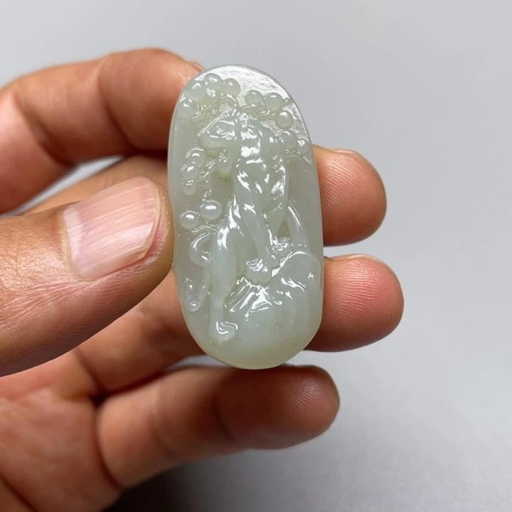 吊坠(不含链)未镶嵌和田玉山*