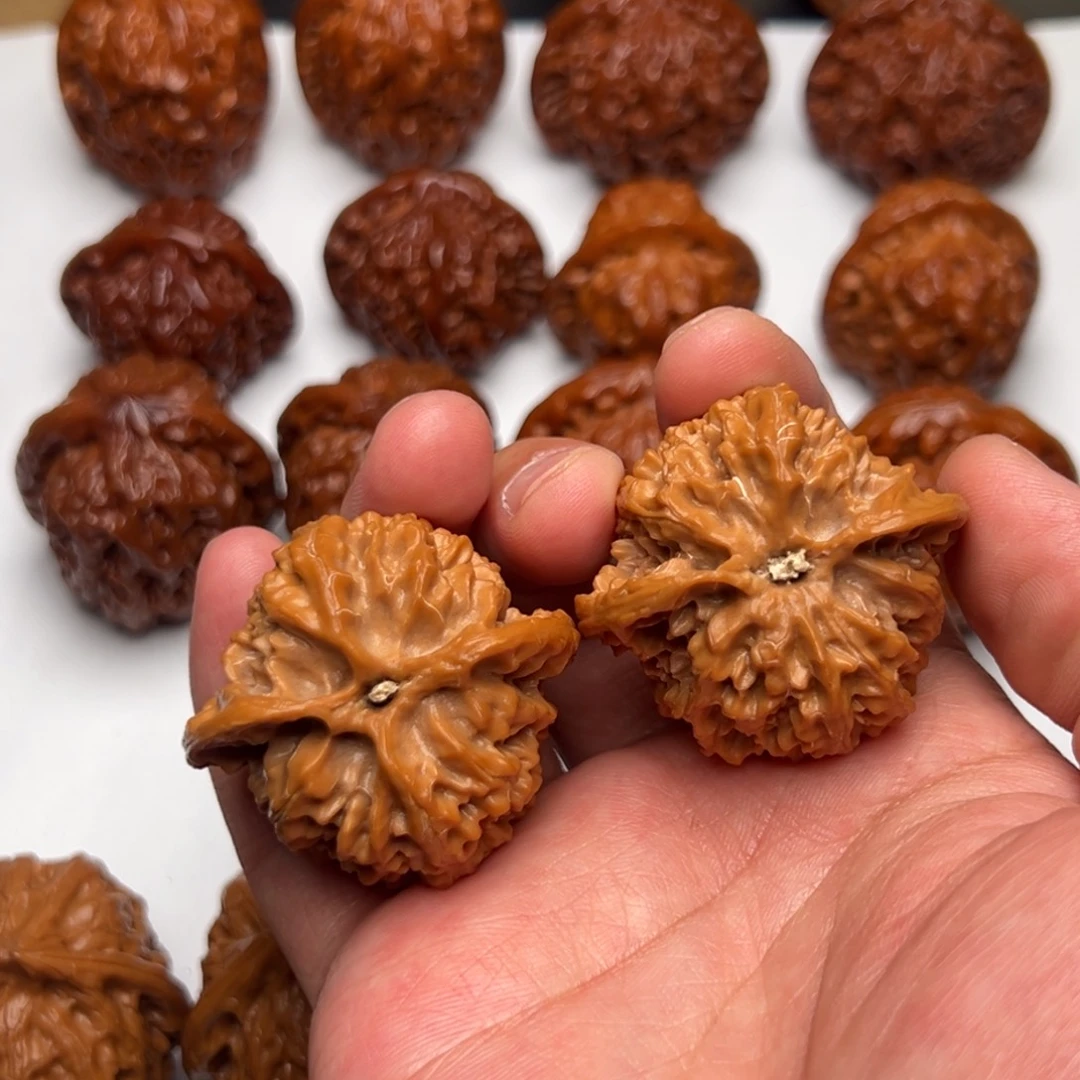 镜***8吊坠文玩核桃苹果园