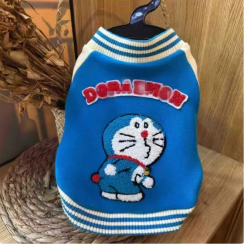 秋冬新品宠物服装猫咪狗狗小型犬马尔济斯雪纳瑞藏卡通卫衣