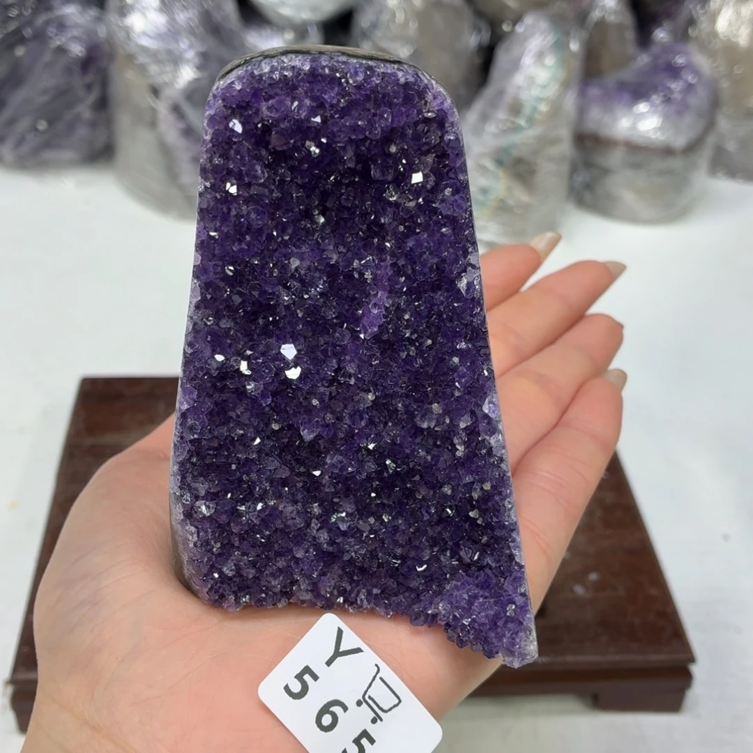 紫晶眼镜未镶嵌水晶