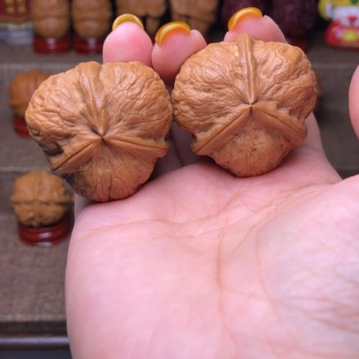 把件文玩核桃16号新核36尺三星抱月