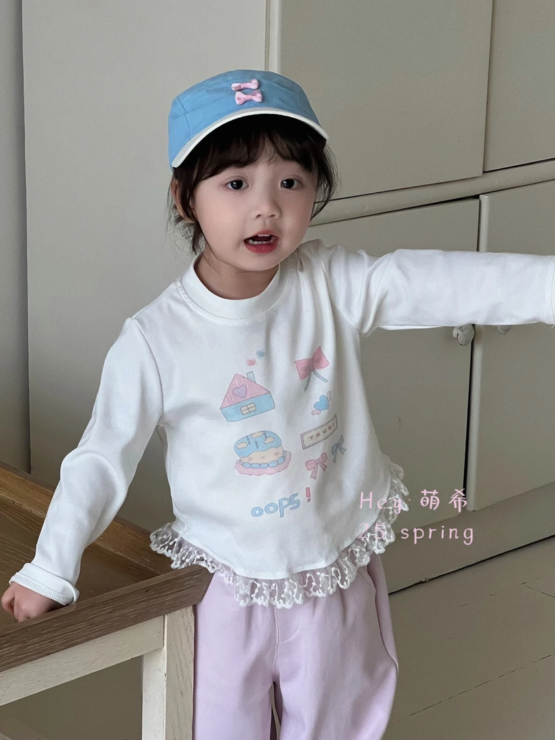 【BaoBao】萌希·春季女童时髦洋气打底衫327