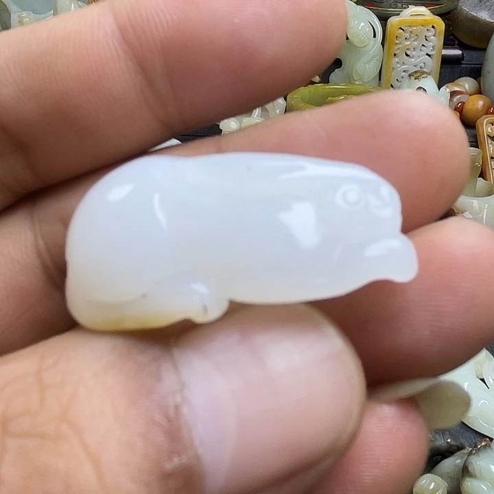 颈饰未镶嵌和田玉