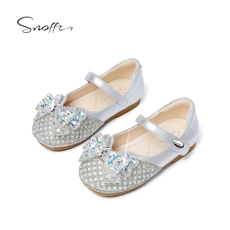 【断码捡漏】斯纳菲儿童水晶鞋女童公主鞋春秋小女孩时尚软底鞋