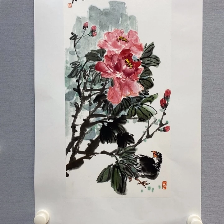 国画亲笔手绘原创