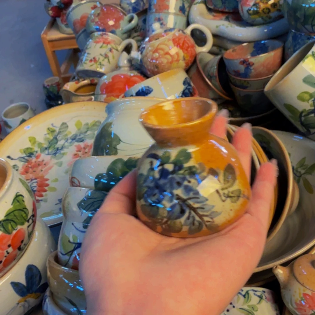 瓷片景德镇陶瓷手工手绘