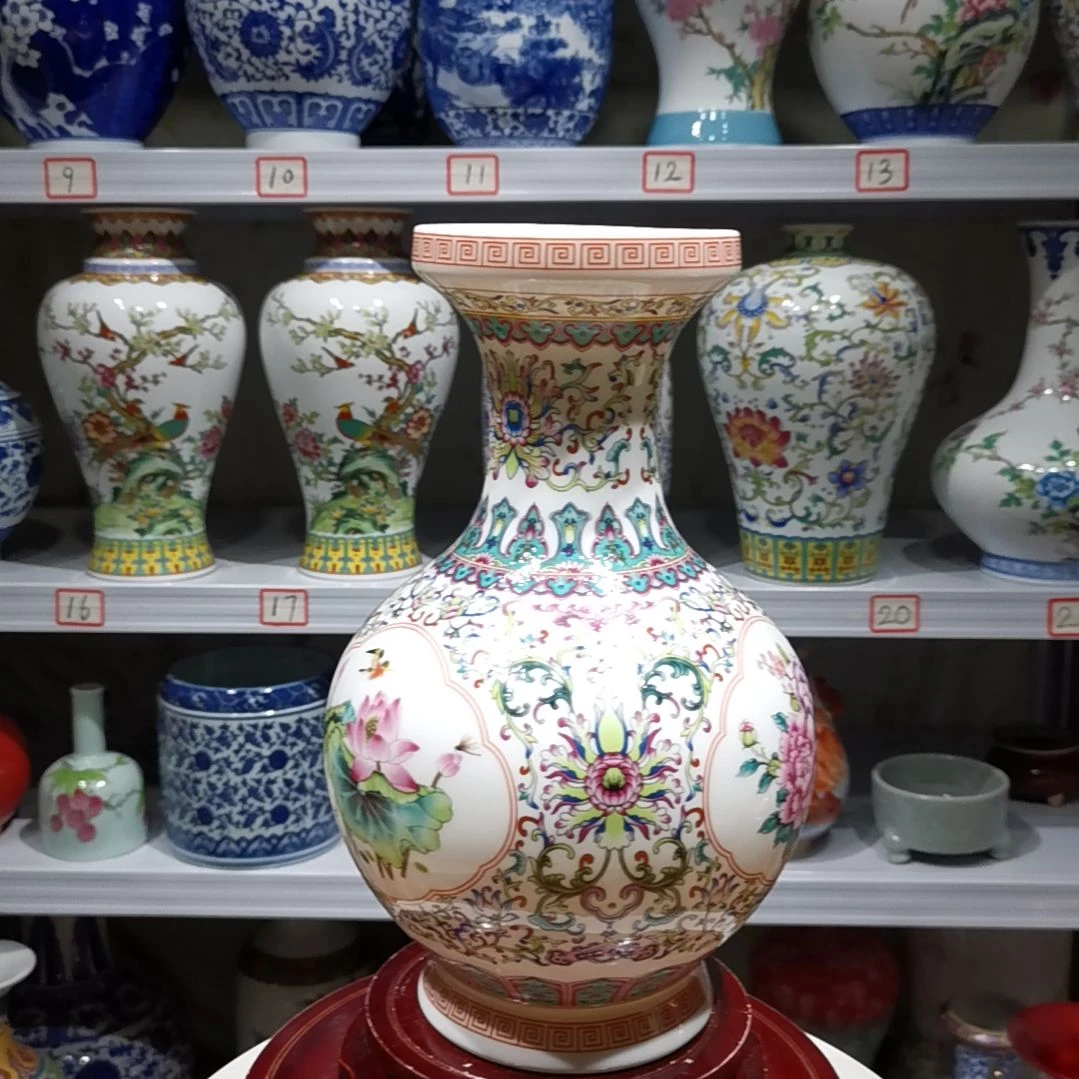 瓶景德镇陶瓷花瓶摆件