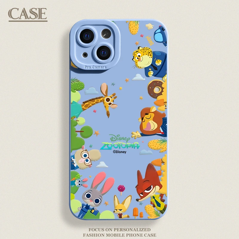 迪士尼动物城适用iPhone16ProMax手机壳15苹果14软13瞳影1211xsxr