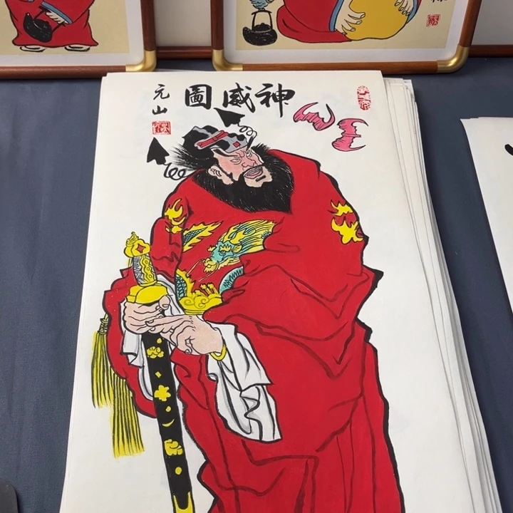 国画禅意画纯手绘作品