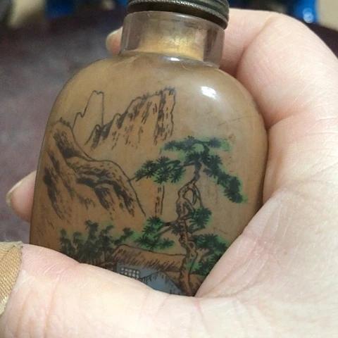 【闪购商品】瓶山****)陶瓷摆件创意陶瓷创意