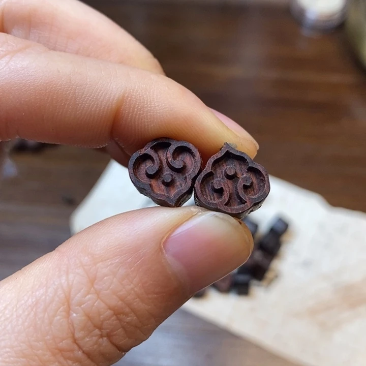 降真香手串/手链如意一对12mm