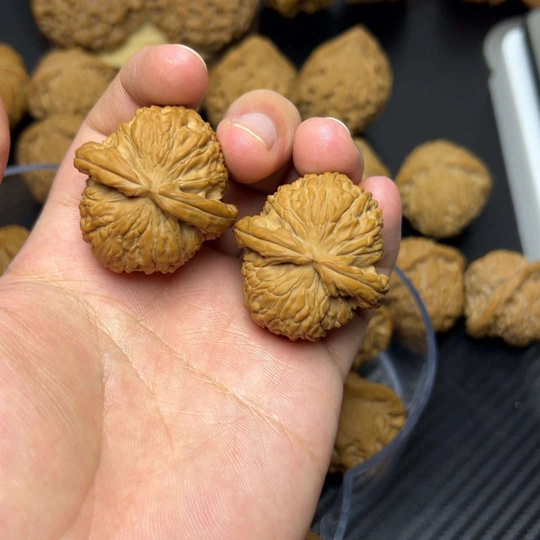 吊坠文玩核桃38全品白狮子