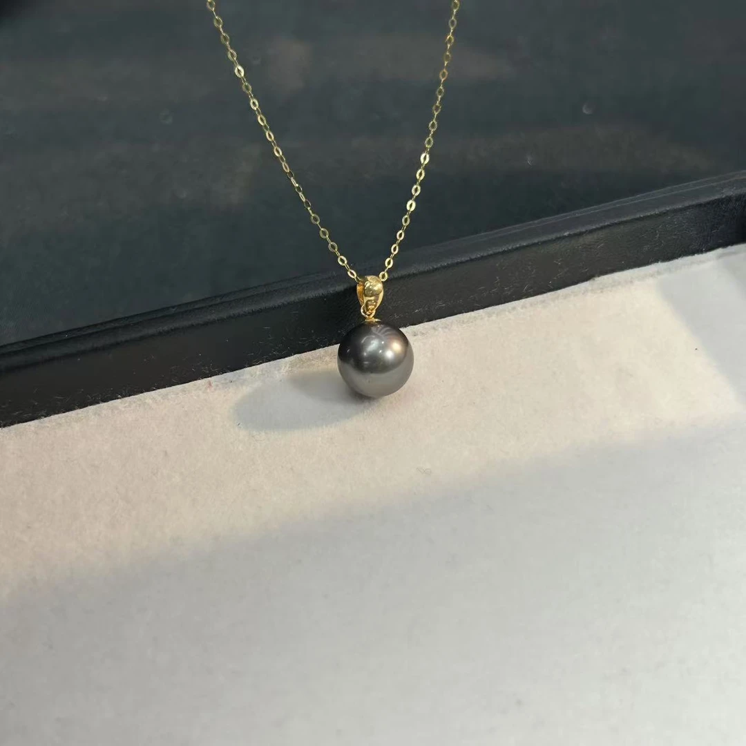 【睿泽鉴宝】18K金海水珍珠大溪地吊坠多样性发一/有瑕  V0152