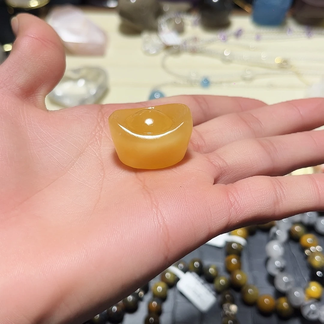 紫晶银S925镶嵌珠宝半成品小元宝