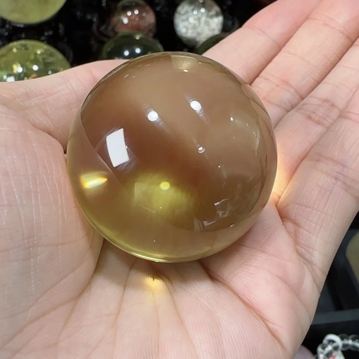 水晶天然水晶球A21未镶嵌天然4.3公分