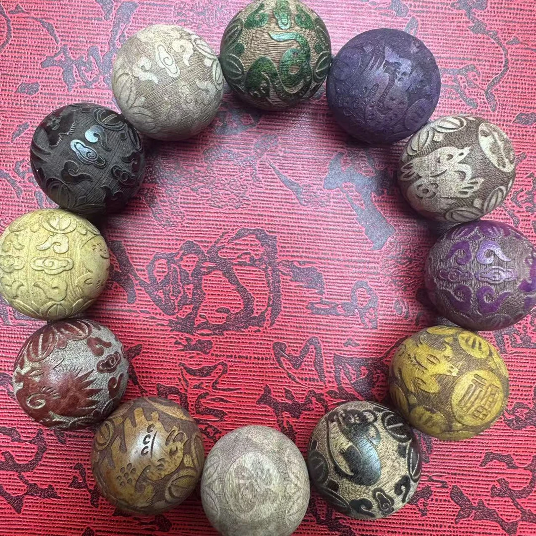 （开总文玩）天然沉香木串647