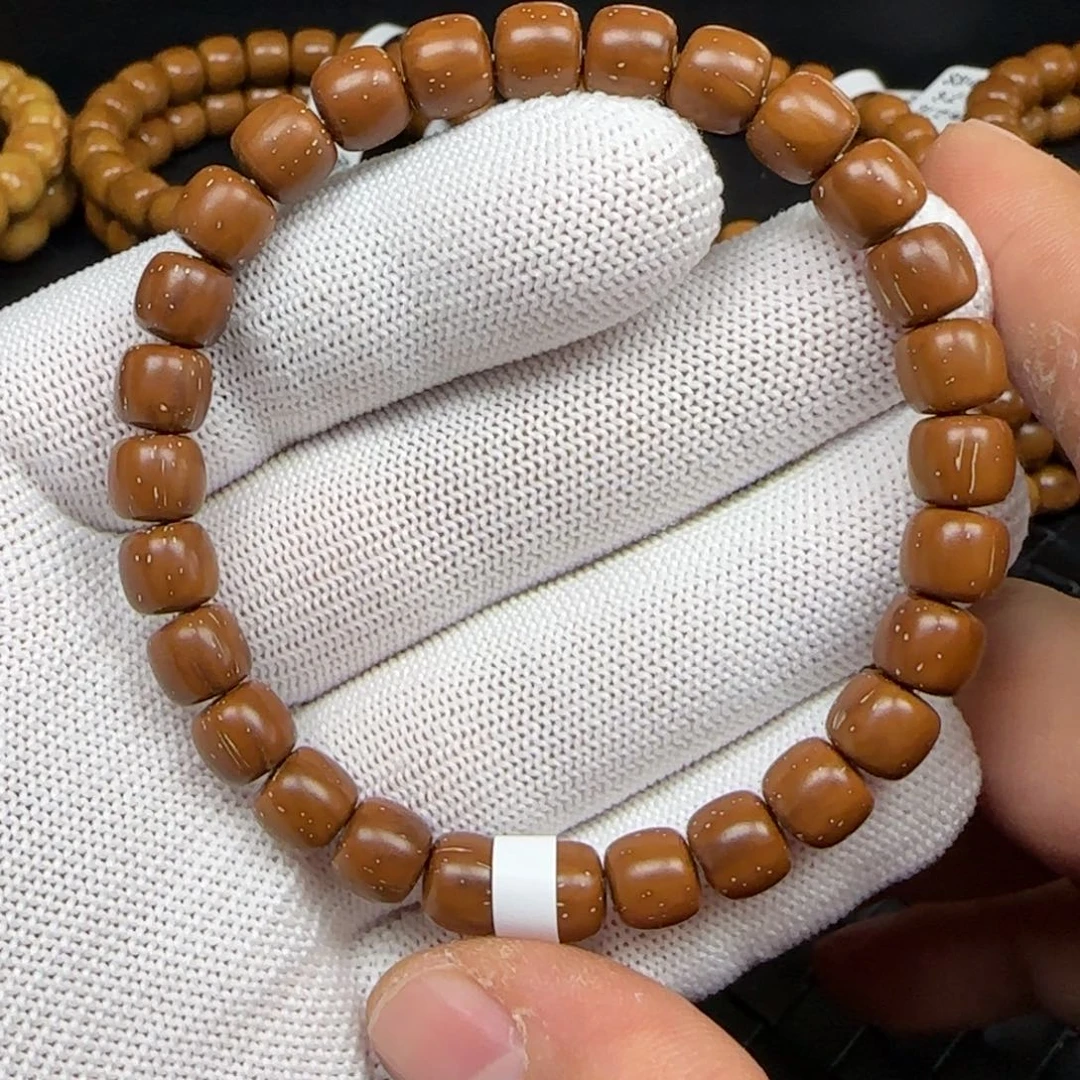 手串紫金鼠8.1mm实心老型（咖皮老料）195