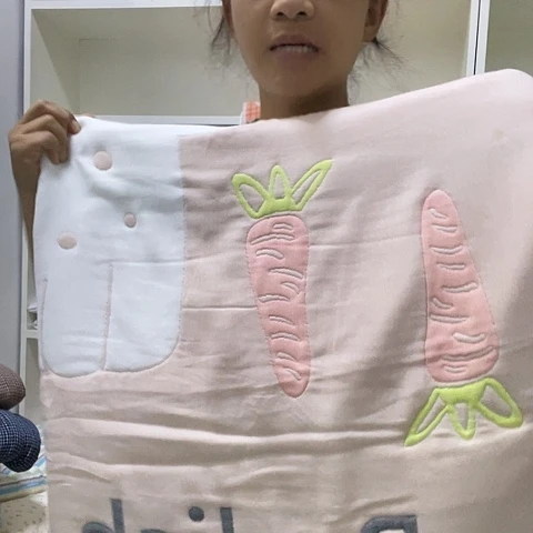 新疆长绒棉微瑕面包被