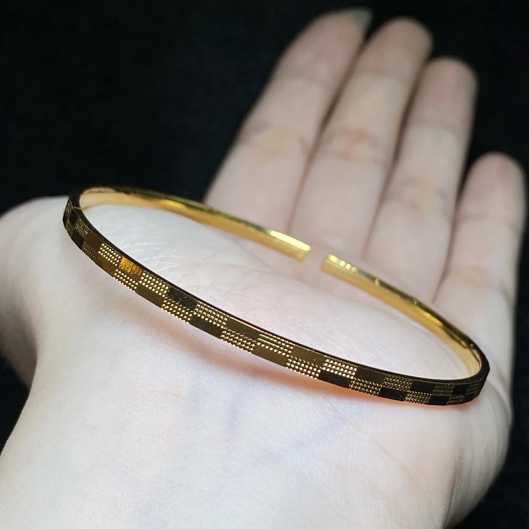 足银银制品 【小北严选】足银开口手镯 -DH44X178