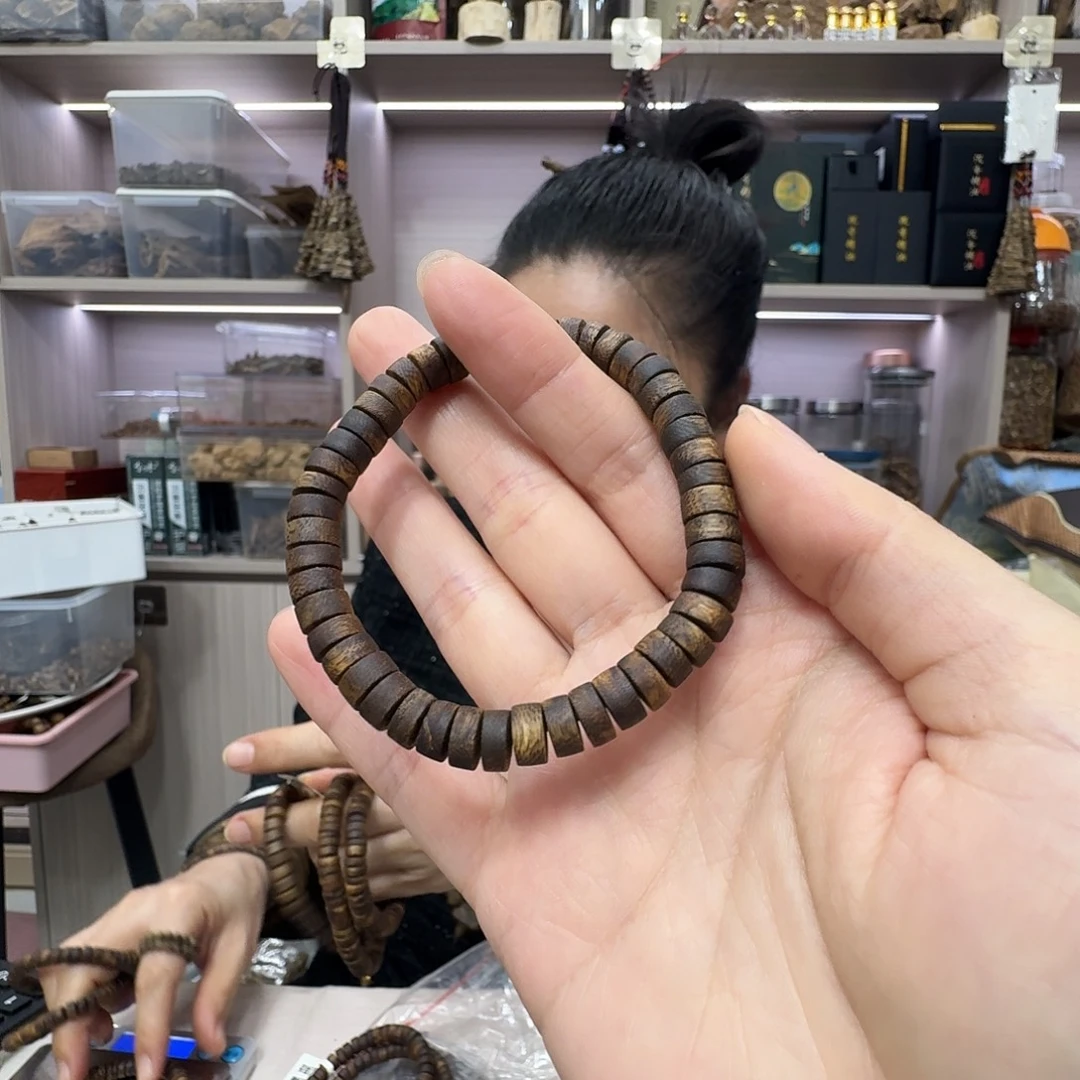 沉香沉香碎屑张勺子算盘珠单圈7m 多样性发一