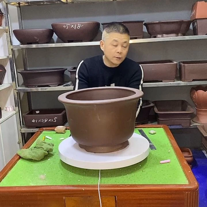 宜兴紫砂花盆花盆