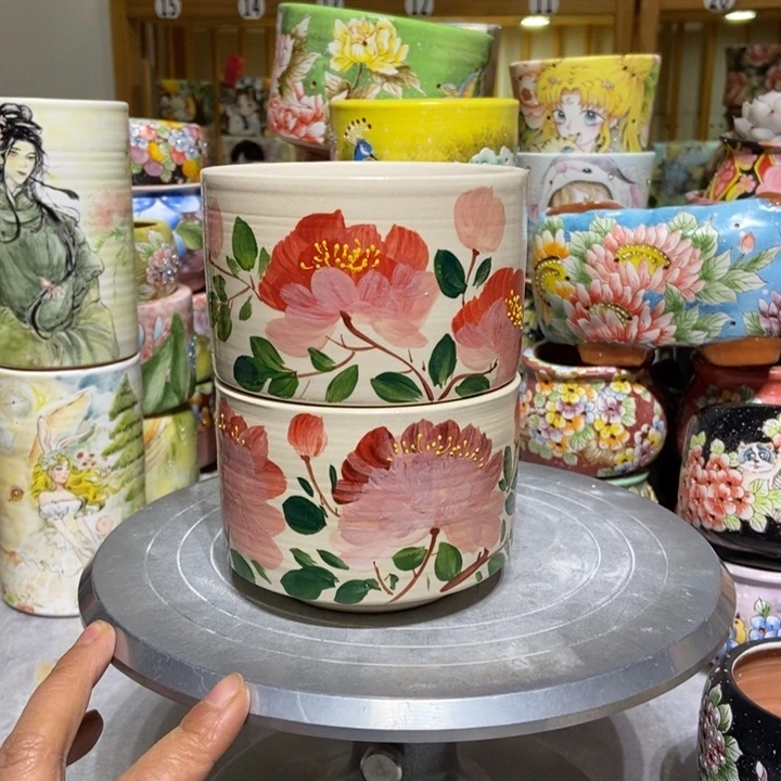 景德镇艺术手绘作品