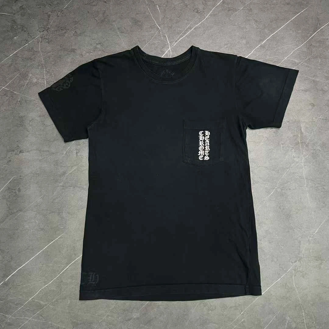 99新 Chrome Hearts/克罗心 葡萄籽奢潮/克罗心卷轴幻影短袖/S