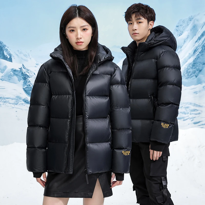 羽绒服外套男女款冬季加绒保暖抗寒美式潮流时尚休闲百搭宽松外套