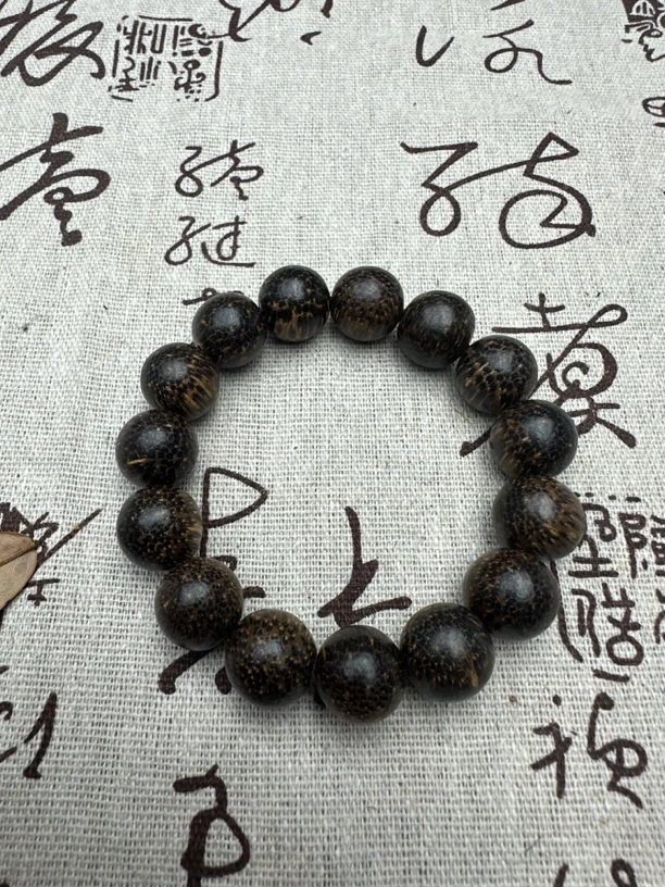 【金茂文玩】 A784越南沉木单圈手串手链