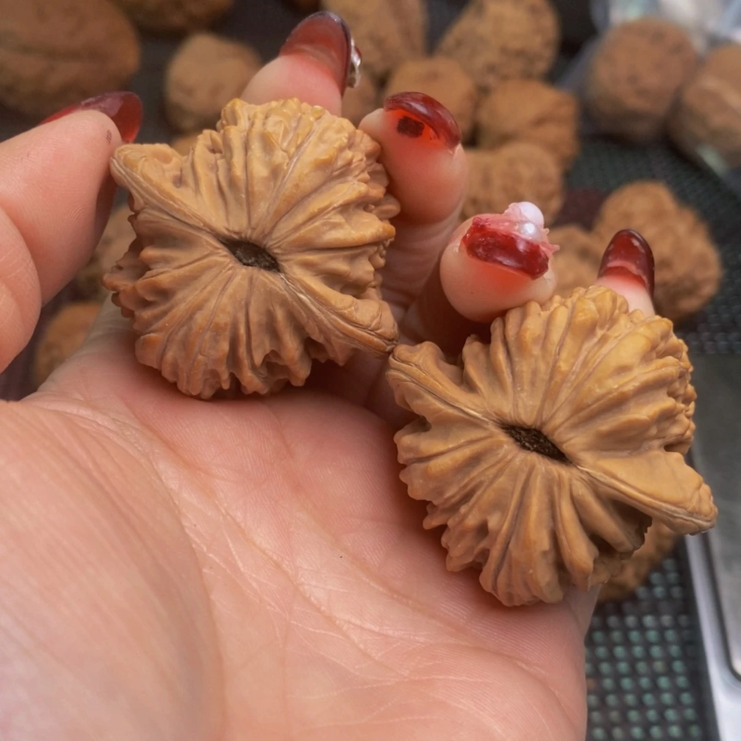 国**双全是无修文玩核桃