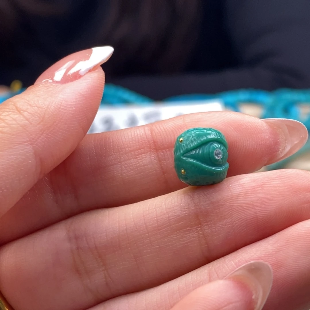 未镶嵌绿松石挂件