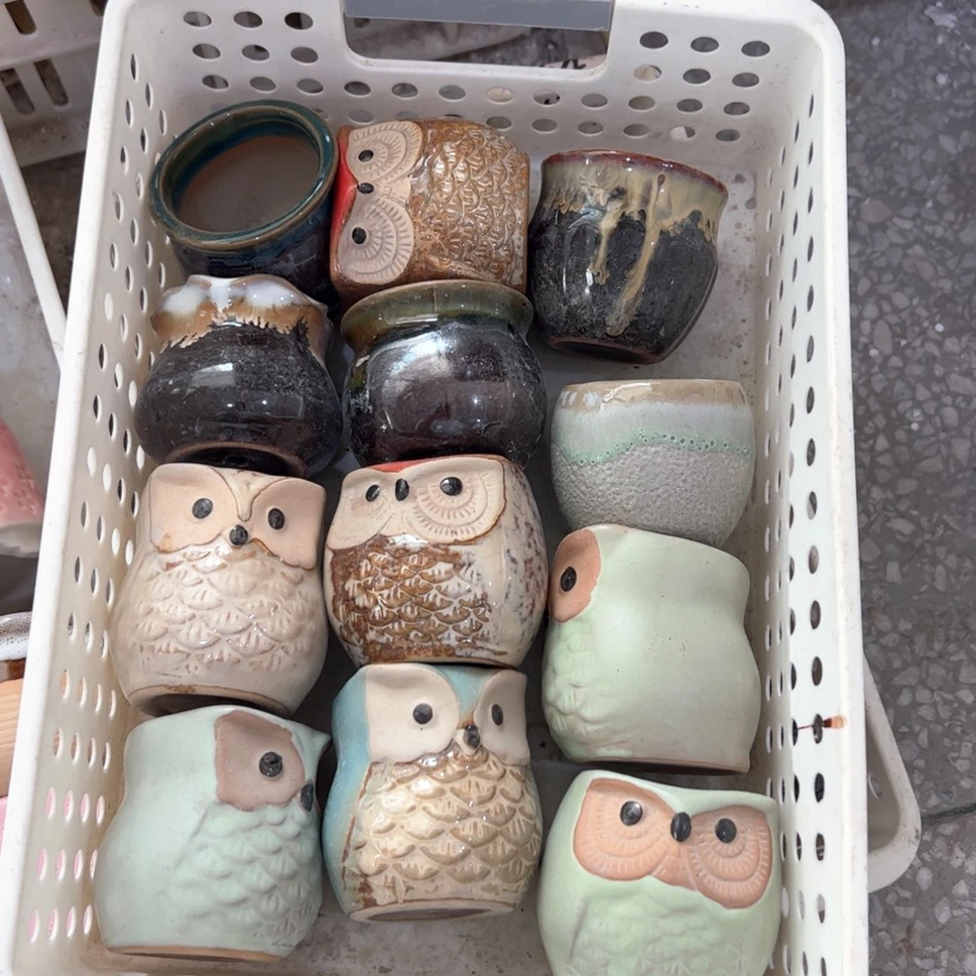 陶瓷多肉小花盆@@1236