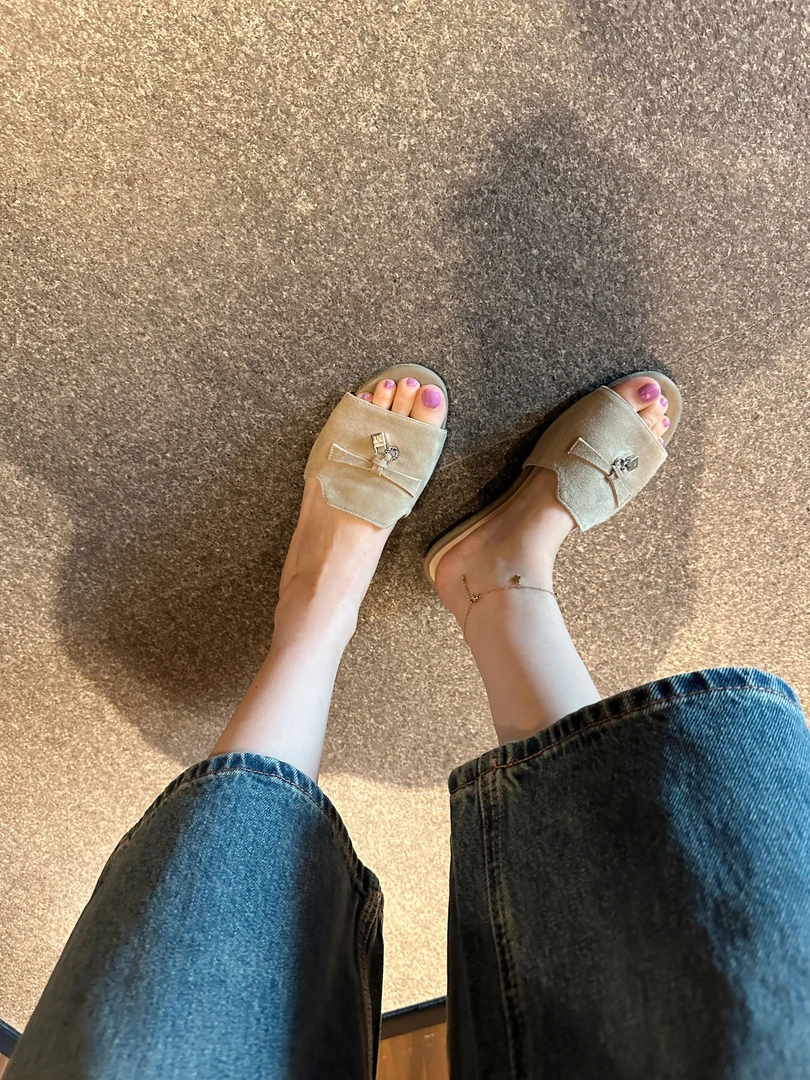 [BORAKOO]LP平底一字拖鞋