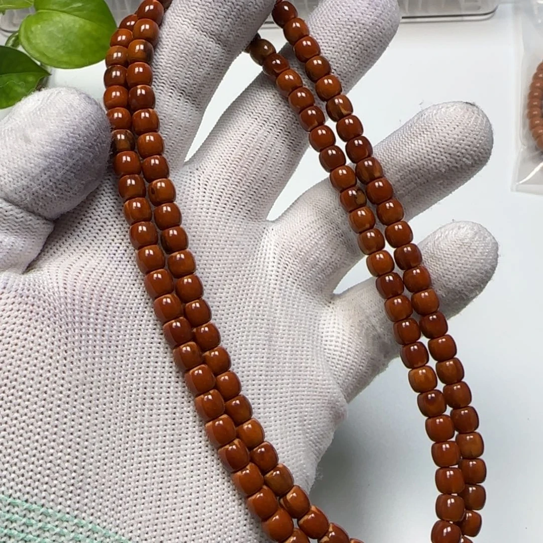 盛***雅橄榄核手串/手链老挝核尖脖挂6.0