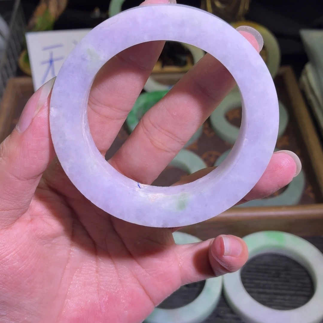 定制翡翠未镶嵌缅甸翡翠A货手镯毛胚定制