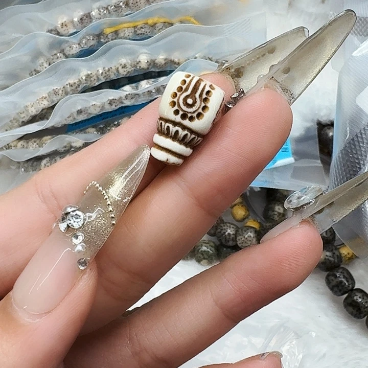 驼骨其他410配饰点点三通对孔11左右尺寸