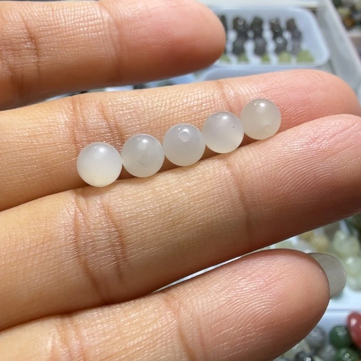 未镶嵌和田玉珠宝半成品卡六