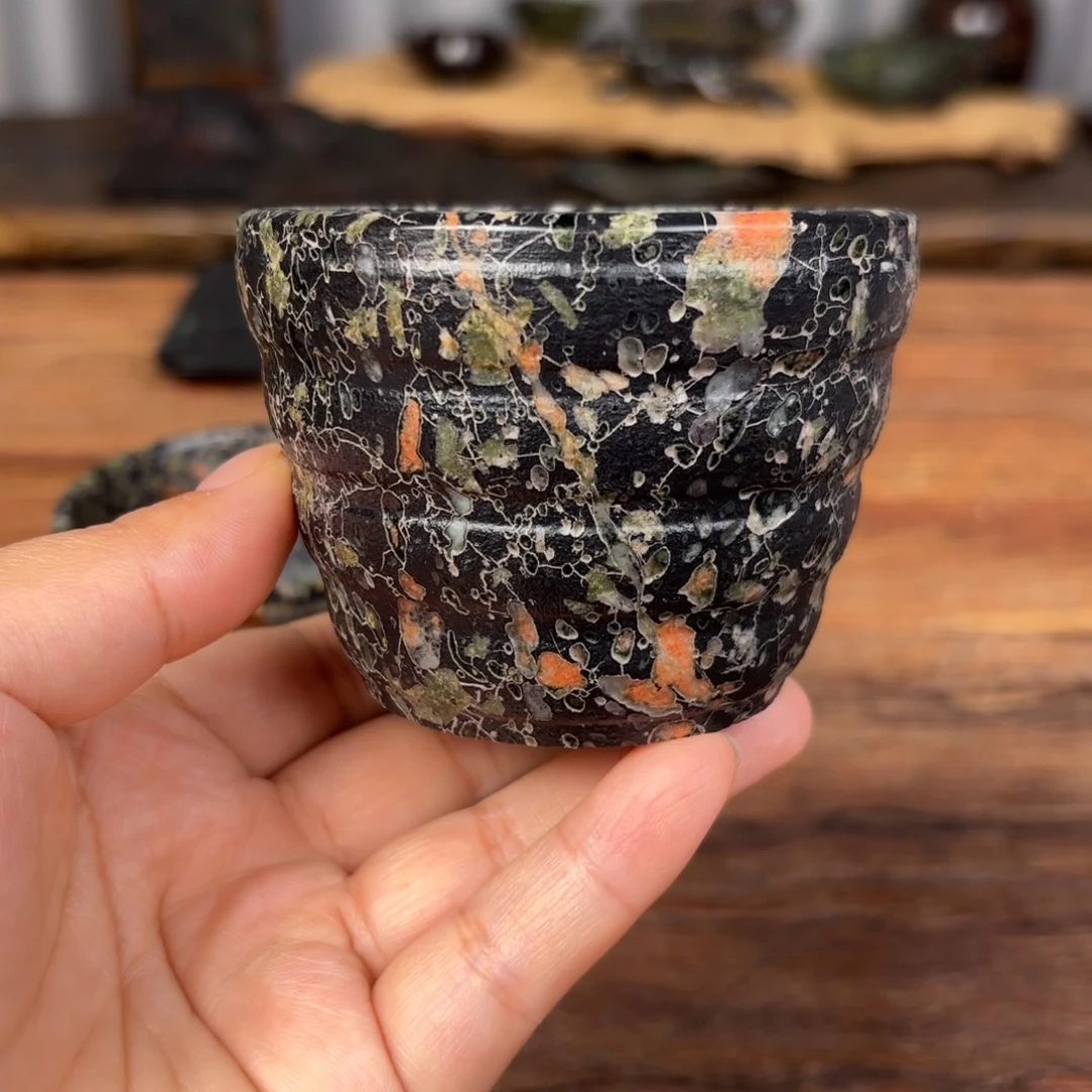 小***刀康能美玉瓷安山玉