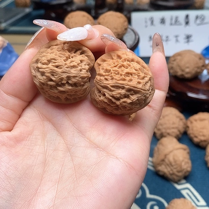 文玩核桃把件宫灯33